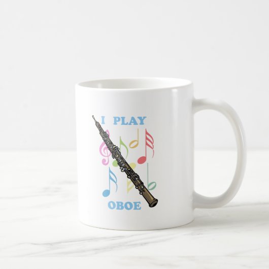 Ich spiele Oboe Kaffeetasse (Rechts)