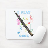 Ich spiele Oboe Mousepad (Mit Mouse)