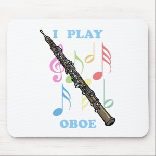Ich spiele Oboe Mousepad