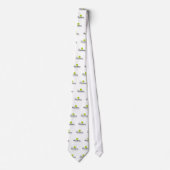 Ich spiele Pickleball Krawatte (Vorderseite)