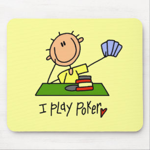 Ich Spiele Poker T-Shirts und Geschenke Mousepad
