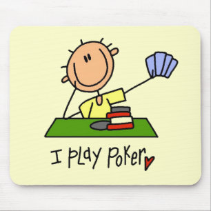 Ich Spiele Poker T-Shirts und Geschenke Mousepad