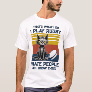 Ich spiele Rugby T - Shirt