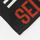 Ich spiele so, als wäre es meine Arbeit und ich bi Fleecedecke (Ecke)