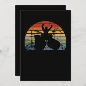 Ich spiele Trommeln Dankeskarte (Vorne/Hinten)