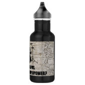 ICH SPIELE TROMMELN, WAS BIN IHRE SUPERMACHT? TRINKFLASCHE (Rechts)