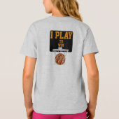 ICH SPIELE, UM ZU GEWINNEN T-Shirt (Rückseite)