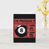 Ich spiele wahrscheinlich über Billard Pool nachde Karte (Gelbe Blume)