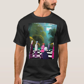 Ich spiele wirklich mit älteren Menschen Schach Li T-Shirt