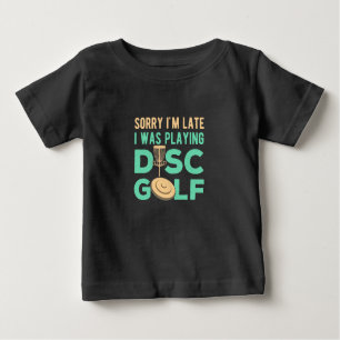 Ich spielte Disk Golf Baby T-shirt