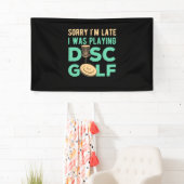 Ich spielte Disk Golf Banner (Insitu)
