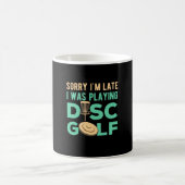 Ich spielte Disk Golf Kaffeetasse (Mittel)