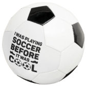 Ich spielte Fußball, bevor es Cool war Fußball (Dreiviertel)