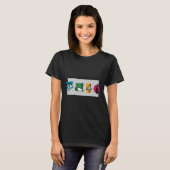 Ich spinne für Wein T-Shirt (Vorne ganz)