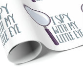 Ich spioniere aus geschenkpapier (Rolleneckpunkt)