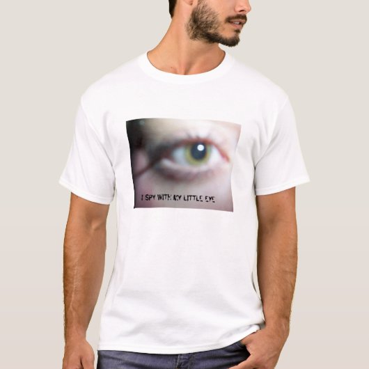 Ich spioniere aus T-Shirt (Vorderseite)
