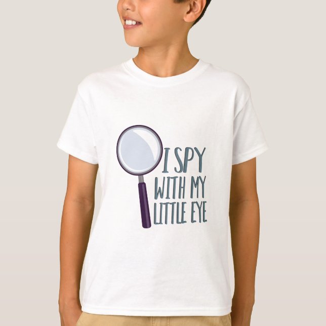 Ich spioniere aus T-Shirt (Vorderseite)
