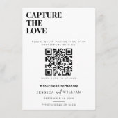 Ich spioniere Hochzeitsspiel Capture the Liebe Fot Menükarte (Vorderseite)