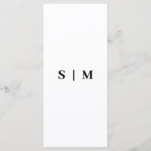 Ich spioniere Hochzeitsspiel Den Foto der Liebe te Menükarte (Rückseite)