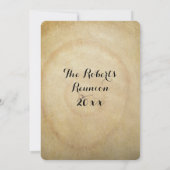 Ich spioniere Kamera-typografisches Einladung (Rückseite)