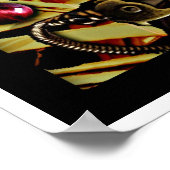 Ich spioniere mit meinem kleinen Auge Poster (Ecke)