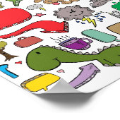 Ich spioniere mit meinem kleinen Auge Poster (Ecke)