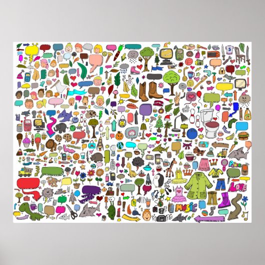 Ich spioniere mit meinem kleinen Auge Poster (Vorne)