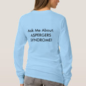 Ich spreche ASPIE! T-Shirt (Rückseite)