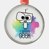 Ich spreche Aussenseiter Ornament Aus Metall (Vorne)