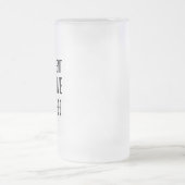 ICH SPRECHE AUTOMOTIVE QUOTEN MATTGLAS BIERGLAS (Mittel)