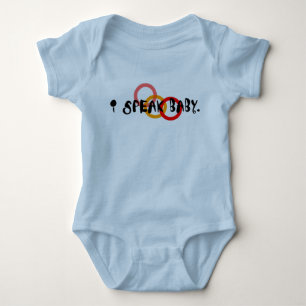 ICH SPRECHE BABY STRAMPLER