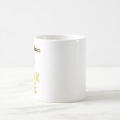 Ich spreche Bienenkäfer-Spaß Kaffeetasse (Mittel)