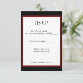 Ich spreche Bubble-UAWG RSVP Karte (Stehend Vorderseite)