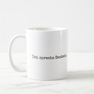 Ich spreche Deutsch, Ich spreche Deutsch Tasse