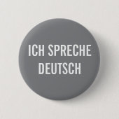 ICH SPRECHE DEUTSCH | ICH SPRECHE DEUTSCHE TASTE BUTTON (Vorderseite)
