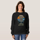 Ich spreche Disk Golf Golfer Spaß Golfing Favorite Sweatshirt (Vorne ganz)
