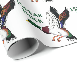 Ich spreche Duck Geschenkpapier