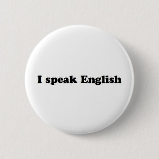 Ich spreche Englisch Button