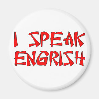 Ich spreche Englisch Magnet