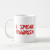 Ich spreche Engrish Kaffeetasse (Links)