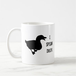 "Ich spreche Ente" Pekin Kaffeetasse