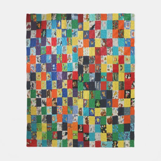 ICH SPRECHE FLEECEDECKE (Vorderseite)