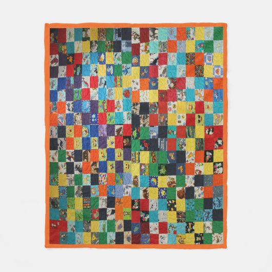 ICH SPRECHE FLEECEDECKE (Vorderseite)