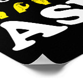 Ich spreche fließend Asl Poster (Ecke)