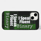 Ich spreche fließend binär.b Case-Mate iPhone hülle (Rückseite (Horizontal))