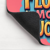 Ich spreche fließend Film Quotes Retro Pop Art Mousepad (Ecke)