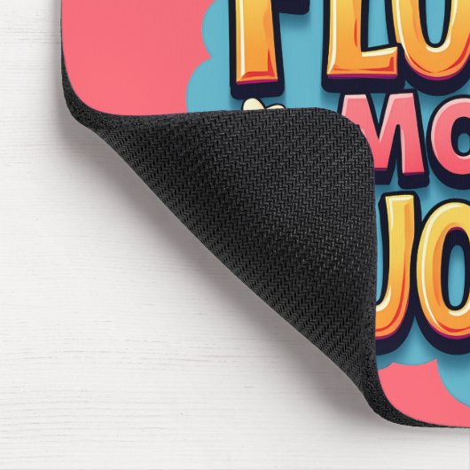 Ich spreche fließend Film Quotes Retro Pop Art Mousepad (Ecke)