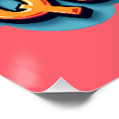 Ich spreche fließend Film Quotes Retro Pop Art Poster (Ecke)