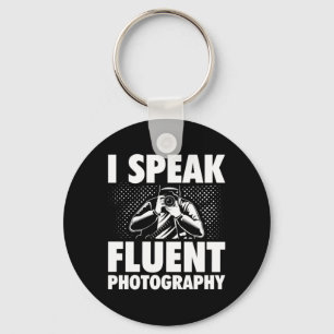 Ich spreche fließend Fotografie Schlüsselanhänger