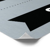 Ich spreche fließend in Zitaten von Filmen und Sar Poster (Ecke)